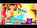 I Pretended To Be an EVIL Babysitter in Brookhaven RP!