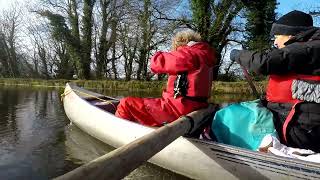 Canoeing with Bendrigg Trust along the Lancaster Canal from Kendal