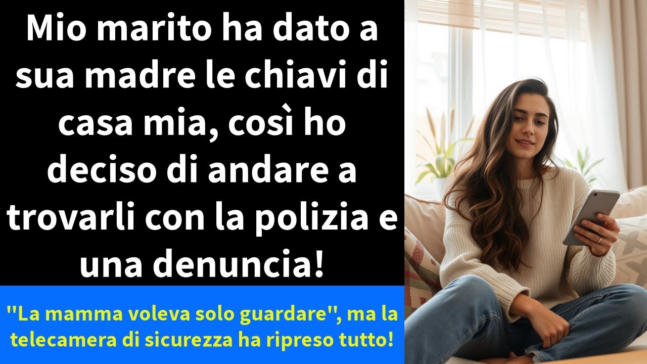 Mio marito ha dato a sua madre le chiavi di casa mia, così ho deciso di ...