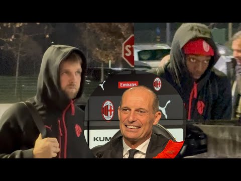 Video ? Guardate il MILAN in partenza! Allegri e la POLEMICA CONTE-MAROTTA. Cuomo CHIARO