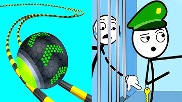 Going Balls vs Thief Puzzle - Satisfying ASMR Gameplay All Levels