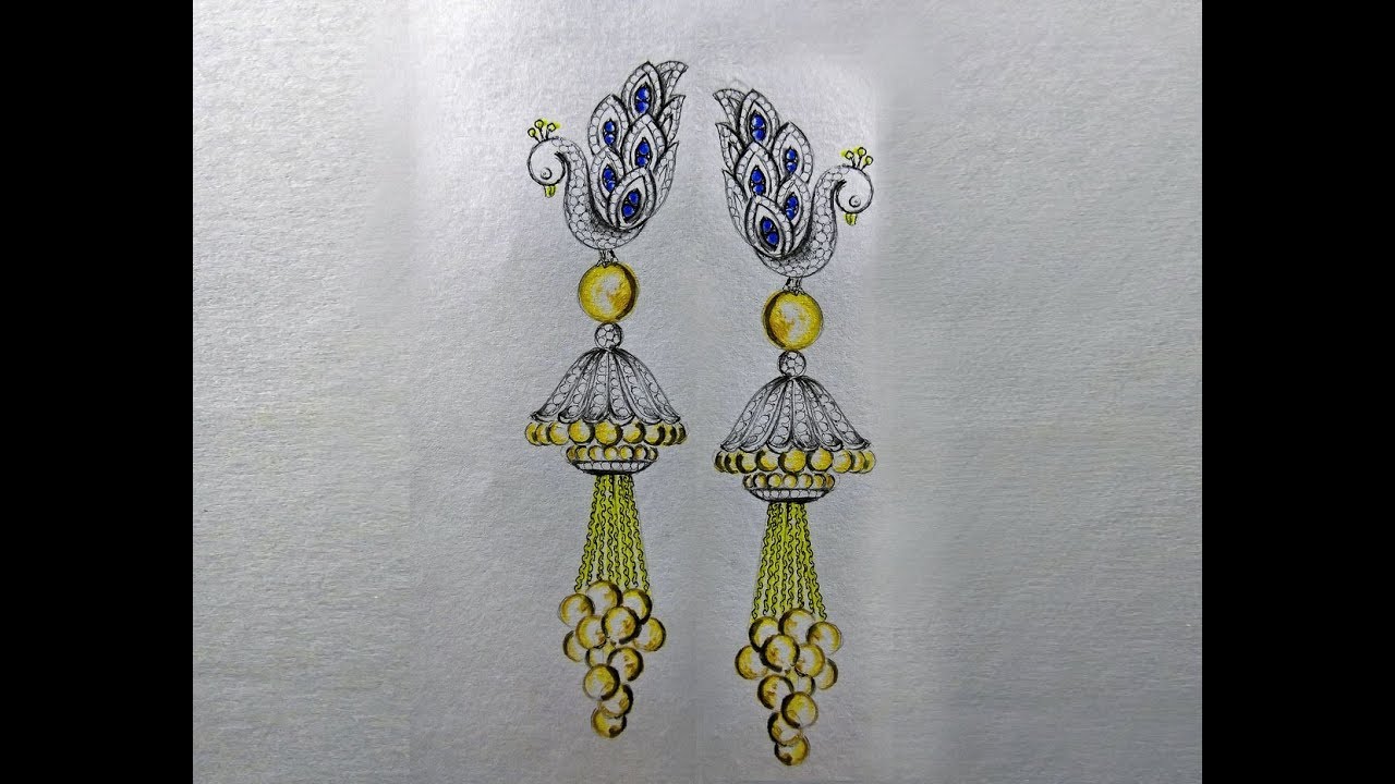 Pin by Crafty jayshree on kudan | Jewelry design drawing, Jewelry drawing,  Jewellery sketches