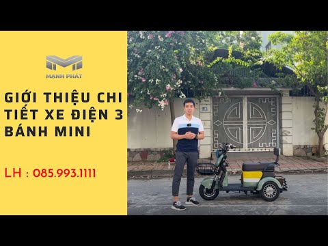 Video giới thiệu chi tiết xe điện 3 bánh mini đô thị dành... - youtube