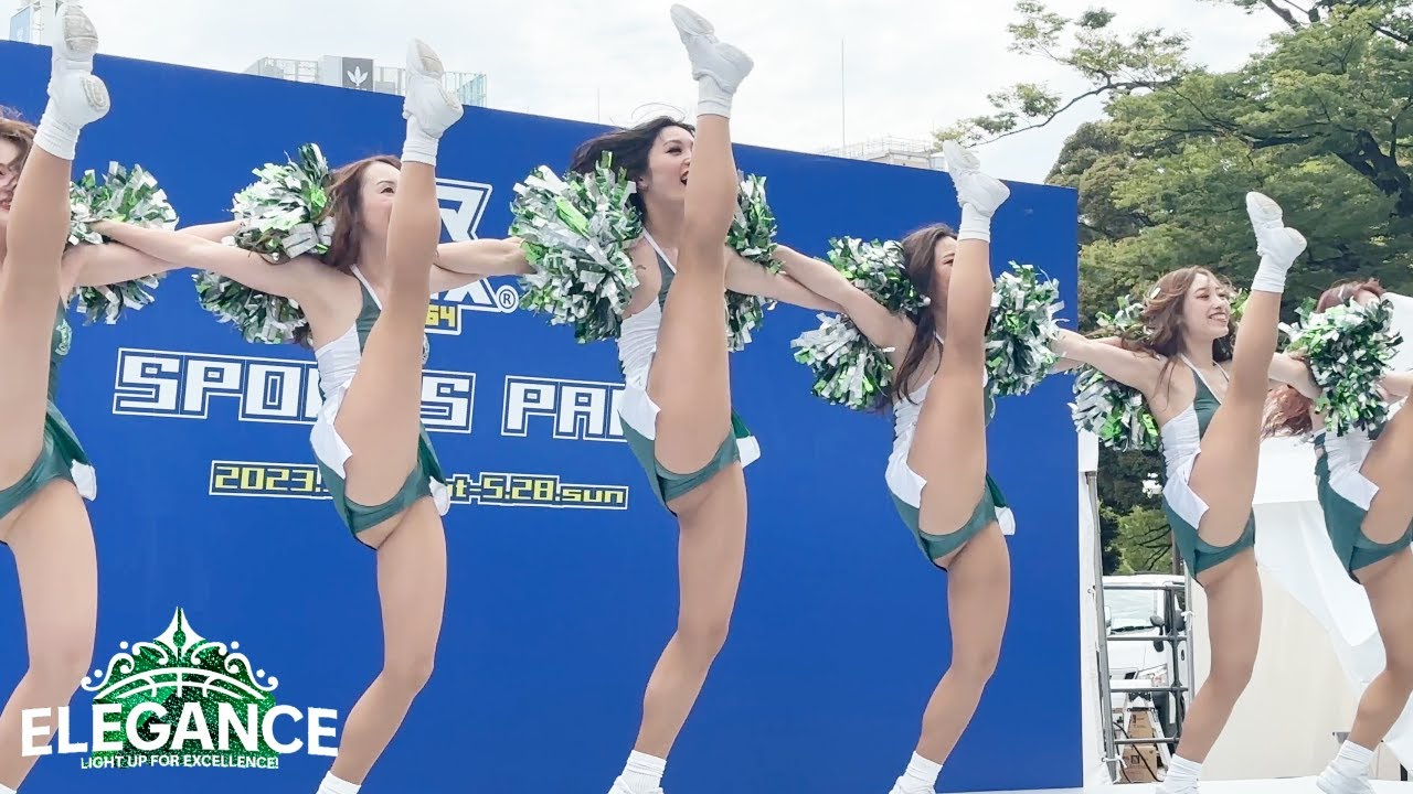 No1ハイキック🏀チアリーダー🏀ハマフェス