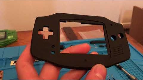 Retrosix, Funny Playing and Nintendo Gameboy Advance shell kit comparison. Watch before you buy!