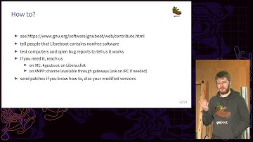 38C3 - A fully free BIOS with GNU Boot