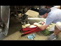 How to remove and install ball joints without a press using only a floor jack and hammer