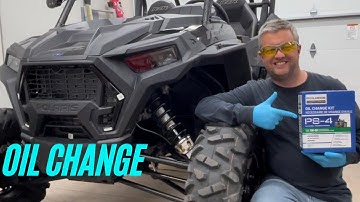 1st OIL CHANGE - 2023 Polaris RZR XP 1000 (Vid #8)