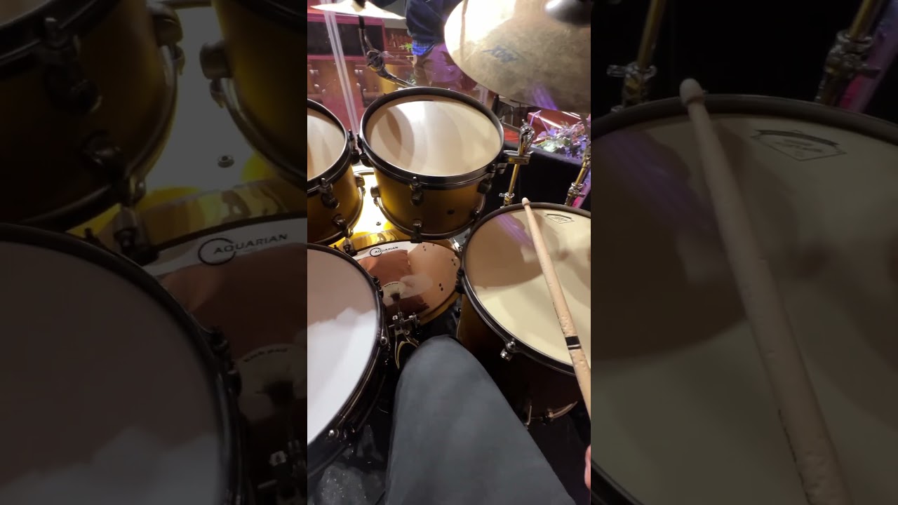 Tama Starclassic Maple with Aquarian Modern Vintage heads! 🔥