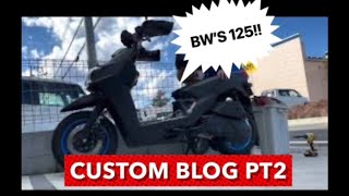 BW'S 125 SEA6J カスタム　Pt2 The Motorcycle Diaries  Custom