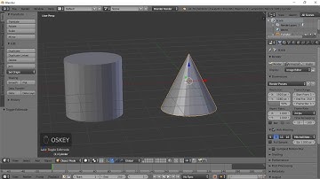 Converting A Cylinder Into A Cone In Blender | Blender Tutorial