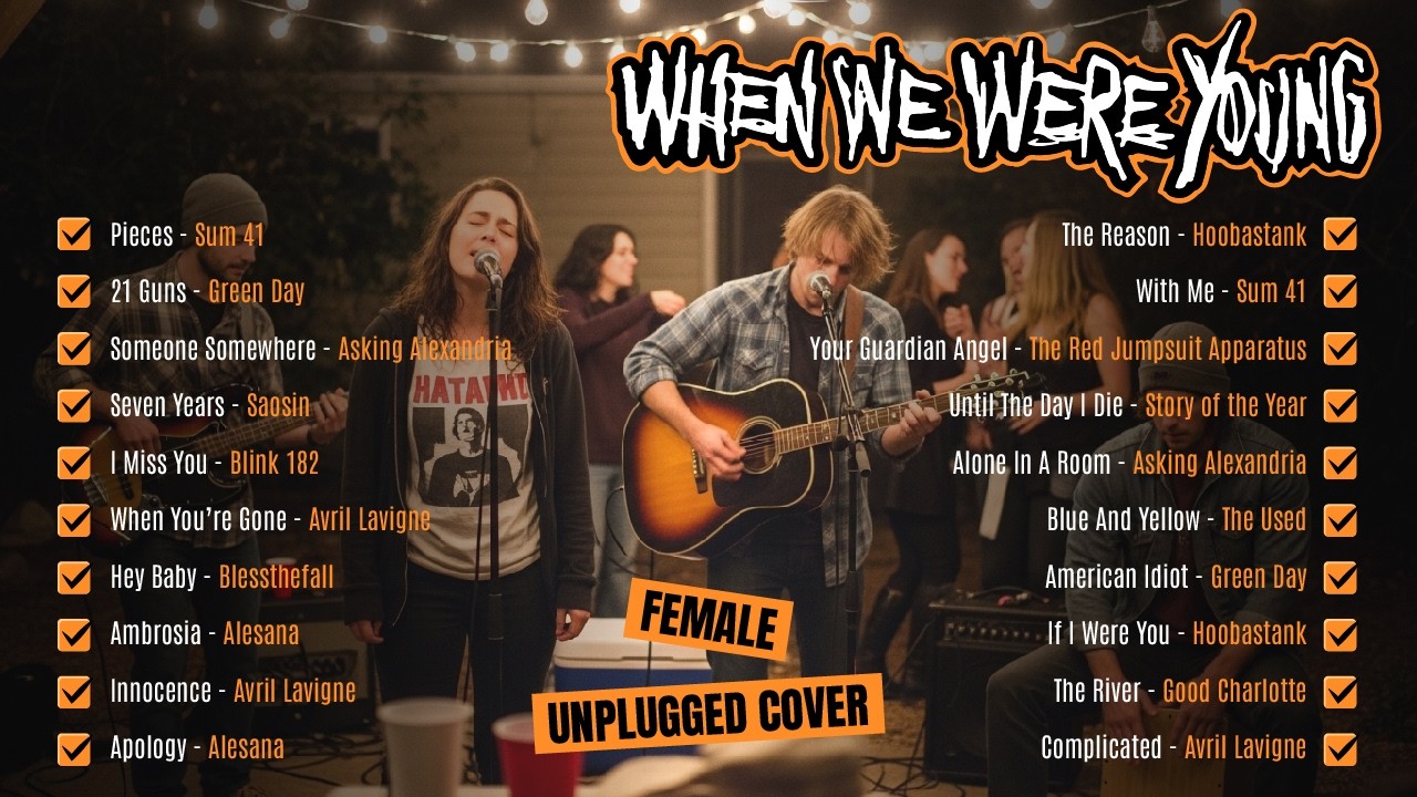 When We Were Young | Pop Punk & Emo Nostalgia Playlist (Paramore, Blink-182, Sum 41)