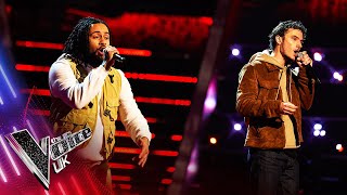 Benjamin Haycock VS Brokenpen/Abilio Joao - 'Hall of Fame' | The Battles | The Voice UK 2021