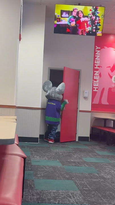 Kid follows haunted Chuck E. Cheese and this happened #shorts