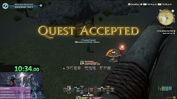 FFXIV MSQ (NG+, Very Easy) Speedrun - SB Part 2 - 2:33:52 (PB)