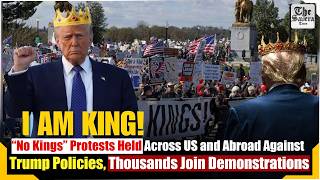 Live | ‘No Kings’ Protests Sweep U.S. as Millions Rally Against Donald Trump Policies, Iran War