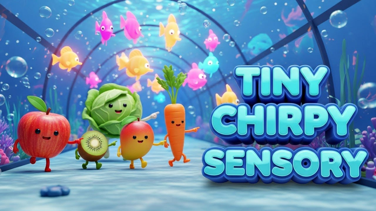 Baby Sensory - Infant visual stimulation | Calming Sensory Video for Babies