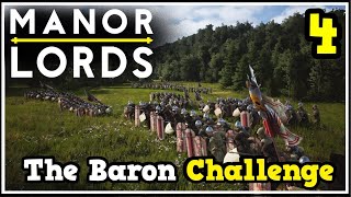 My Archers Will Devastate The Bandits In Manor Lords  Let's Play Early Access Hard Difficulty + #4