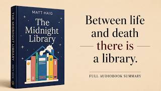 The Midnight Library by Matt Haig | FULL AUDIOBOOK SUMMARY (Regret, Choices & Second Chances)
