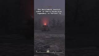 The BattleBots sentury robot is now a three-star legendary in fallout 76 #fallout #gaming