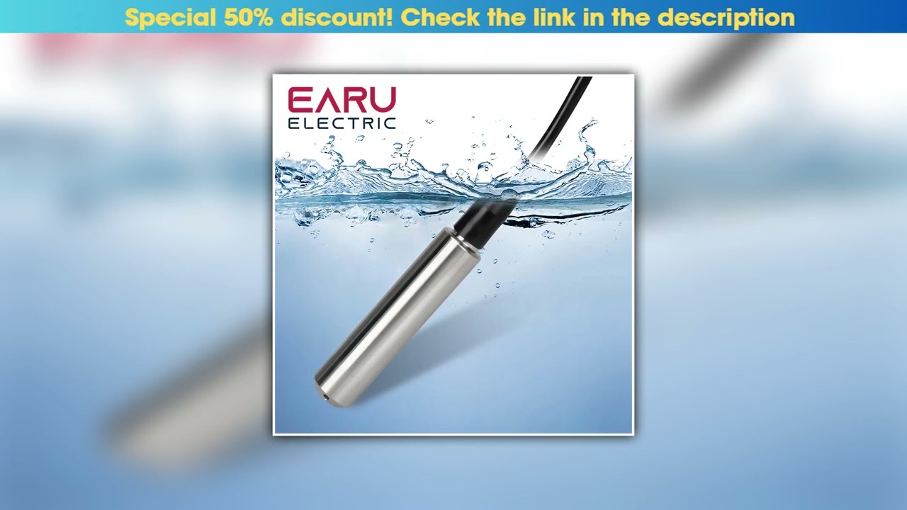 Limited 4-20MA Output Integral Level Transmitter Liquid Oil Water Level Sensor Probe Detect Control