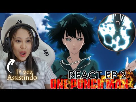 REACT ONE PUNCH MAN EPISÓDIO 2 TEMPORADA 2 DUBLADO