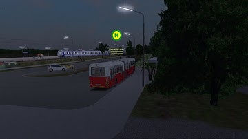 OMSI 2: Steam Edition - (Wien 2, 23A Bus Line) - To Hausfeldstrasse Terminus