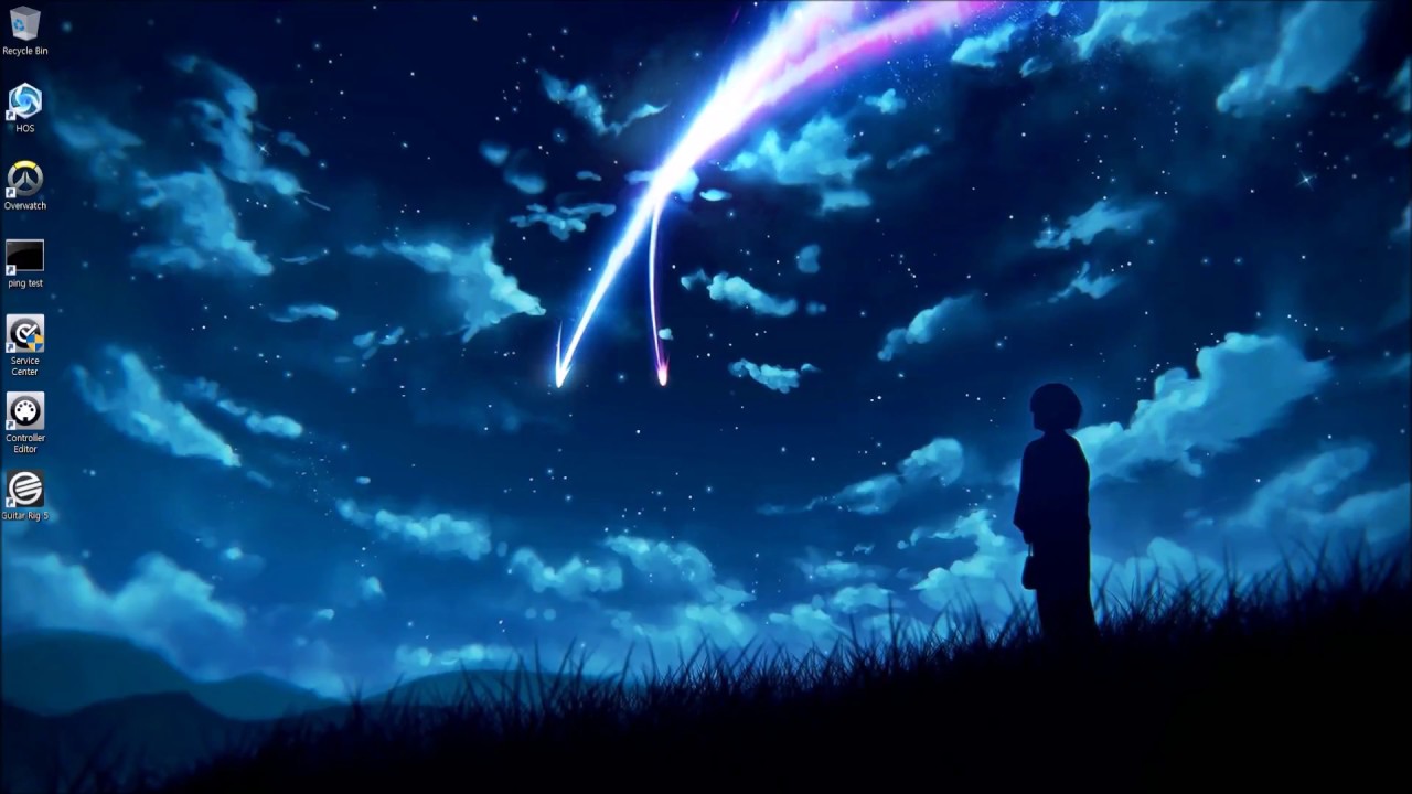 Wallpaper Engine 君の名は 三菱 Background Youtube