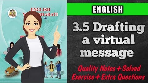 3.5 Drafting a Virtual Message| English| HSC Board| #hsc2023 #hsccommerce #hsc
