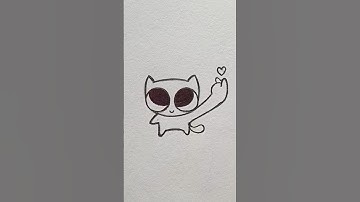 cute things to draw when bored #art #drawing #sketch #cute #simple #easy #tutorial #shorts