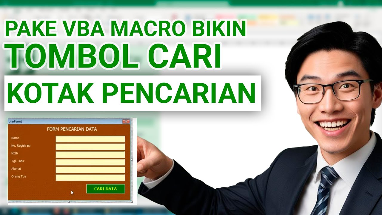 Cari Data di Excel Sekali Klik? Begini Cara Buat Tombol Search Otomatis