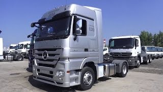 2016 Mercedes-Benz Actros 1844 LS 120 Limited Edition. Обзор (интерьер, экстерьер, двигатель).