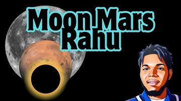 Power of Planetary Alignment: Moon Conjunct Mars & Rahu (North Node)