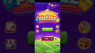 Play game: Poping Puzzle - Let's go screenshot 1