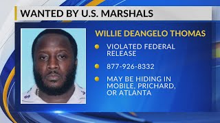 U.S. Marshals in Mobile searching for fugitive with ‘decades-long criminal history’