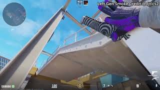 Vertigo Left B Gen Smoke - CS2 Tutorial