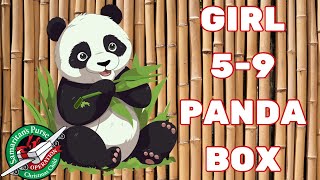 Girl 5-9 Panda Theme Boxing Up | Operation Christmas Child 2024