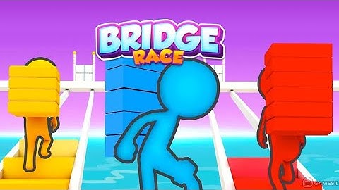 How To Play Bridge Race Mobile game Hindi/English 2023 Official Launch Gameplay Part 1 (Android/iOS)