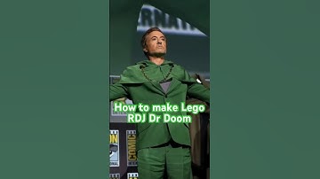 How to make Lego RDJ Doctor Doom #marvel #doctordoom