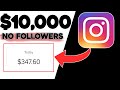 Make Money With Instagram TODAY (0 Followers Needed)