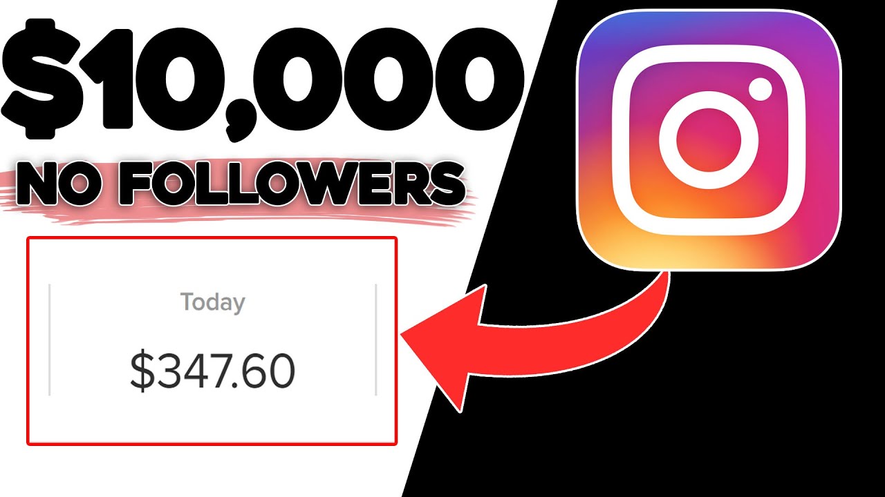 Make Money With Instagram TODAY (0 Followers Needed) - YouTube