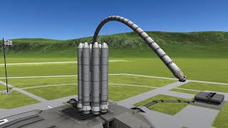 Making a rocket that can launch around corners... Kerbal Space Program!