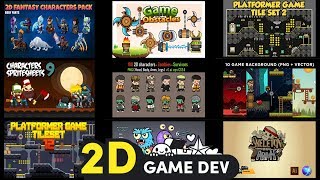 Massive 2D GameDev Asset Humble Bundle
