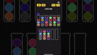 Level 922 | Ball Sort Puzzle | 2020