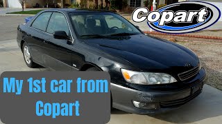 Player Profile My first purchase on Copart - 2000 Lexus ES300