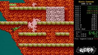 Famous Bionic Commando (NES) 100% speedrun in 24:35 Profile