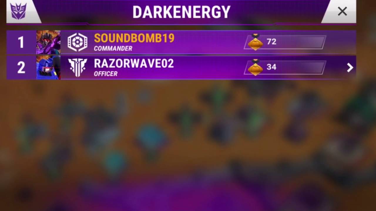 Transformers Earth Wars Join the alliance) YouTube