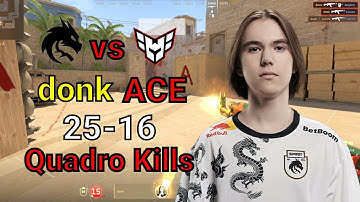 CS2 Spirit donk VS HEROIC Mirage ACE POV (25-16) | 2024/12/07 | #cs2 #csgo