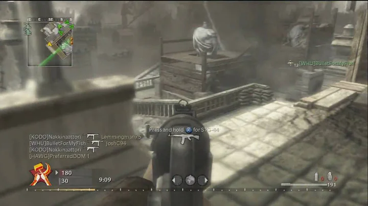 Call Of Duty 5: Team DeathMatch #3 [HD COMMENTARY]