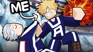 Bakugo Voice Actor Plays Heroes Battle Grounds